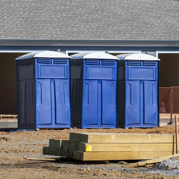 are there any restrictions on what items can be disposed of in the portable toilets in Clear Lake Iowa